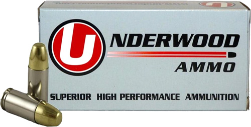 UNDERWOOD 9MM LUGER +P+ 147GR FMJ 50RD 10BX/CS - for sale