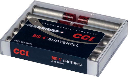 CCI SHOTSHELL 9MM LUGER 53GR #4 SHOT 10RD 20BX/CS - for sale
