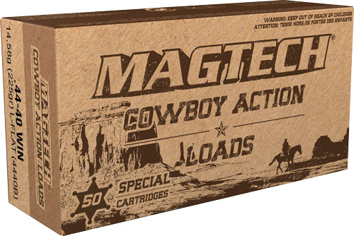MAGTECH COWBOY 44-40 WIN 225GR LEAD-FP 50RD 20BX/CS - for sale