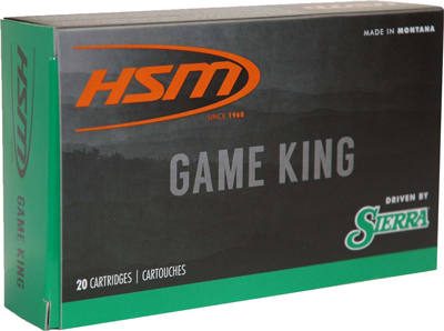 HSM 6.5 CM 140GR GAME KING 20RD 25BX/CS - for sale