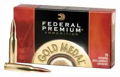 FEDERAL GOLD MEDAL 223 REM 69GR MATCHKING 20RD 10BX/CS - for sale