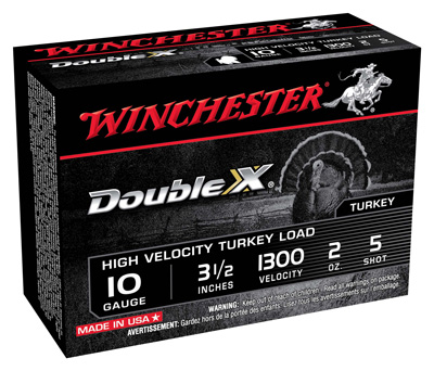 WINCHESTER DOUBLE-X 10GA 3.5" 2OZ #5 10RD 10BX/CS - for sale