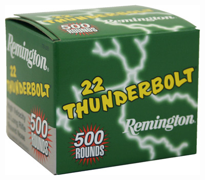 REMINGTON THUNDERBOLT 22LR 40GR LEAD-RN 5000RD CASE LOT - for sale