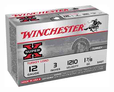 WINCHESTER SUPER-X TURKEY 12GA 3" 1-7/8OZ #5 10RD 10BX/CS - for sale