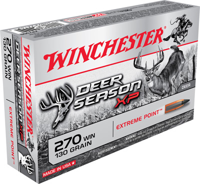 WINCHESTER DEER XP 270 WIN 130GR EXTREME PT 20RD 10BX/CS - for sale