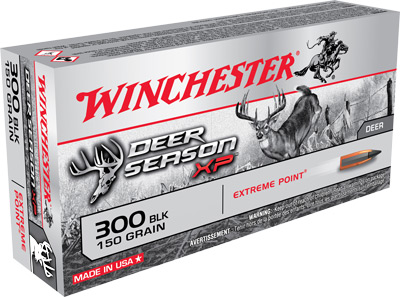 WINCHESTER DEER XP 300 AAC 150GR EXTREME PT 20RD 10BX/CS - for sale