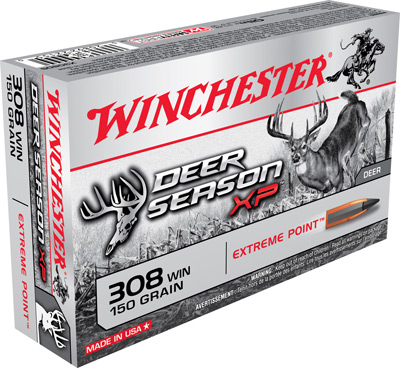 WINCHESTER DEER XP 308 WIN 150GR EXTREME PT 20RD 10BX/CS - for sale