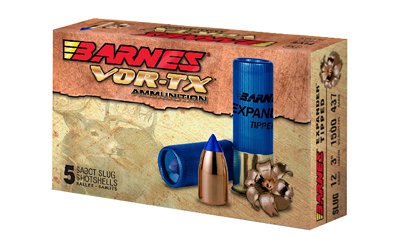 BARNES VOR-TX 12GA 3" 438GR EXPANDER TIP SLUG 5RD 20BX/CS - for sale