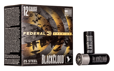 FEDERAL BLACK CLOUD 12GA 2.75" 1-1/8OZ #3 1500FPS 25RD 10BX/C - for sale
