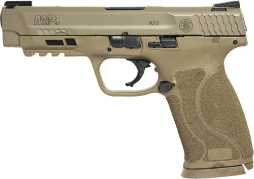 S&W M&P45 M2.0 .45ACP 4.6" TRUGLO TFX SIGHTS 10RD FDE! - for sale