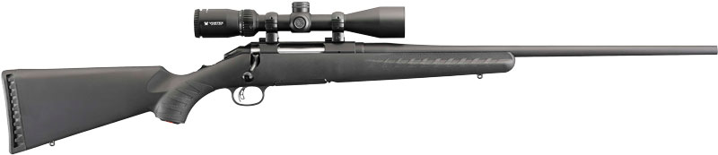 RUGER AMERICAN 243 WINCHESTER 22" W/VORTEX 3-9X40 - for sale