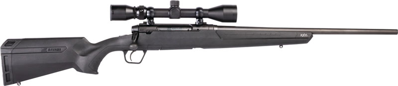 SAVAGE AXIS XP 350 LEGEND 18" 3-9X40 MATTE/BLK SYN ERGO STK* - for sale