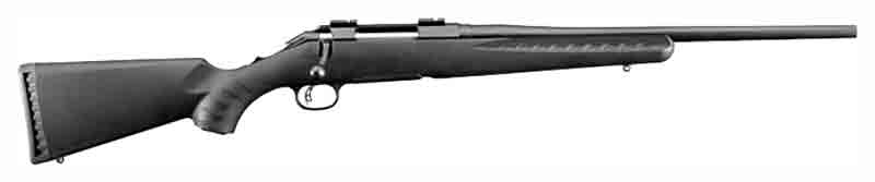 RUGER AMERICAN COMPACT 243 WIN 18" MATTE BLACK COMPOSITE - for sale