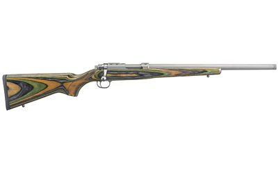 RUGER 77/22 22 HORNET S/S GREEN MOUNTAIN LAM. THREADED - for sale